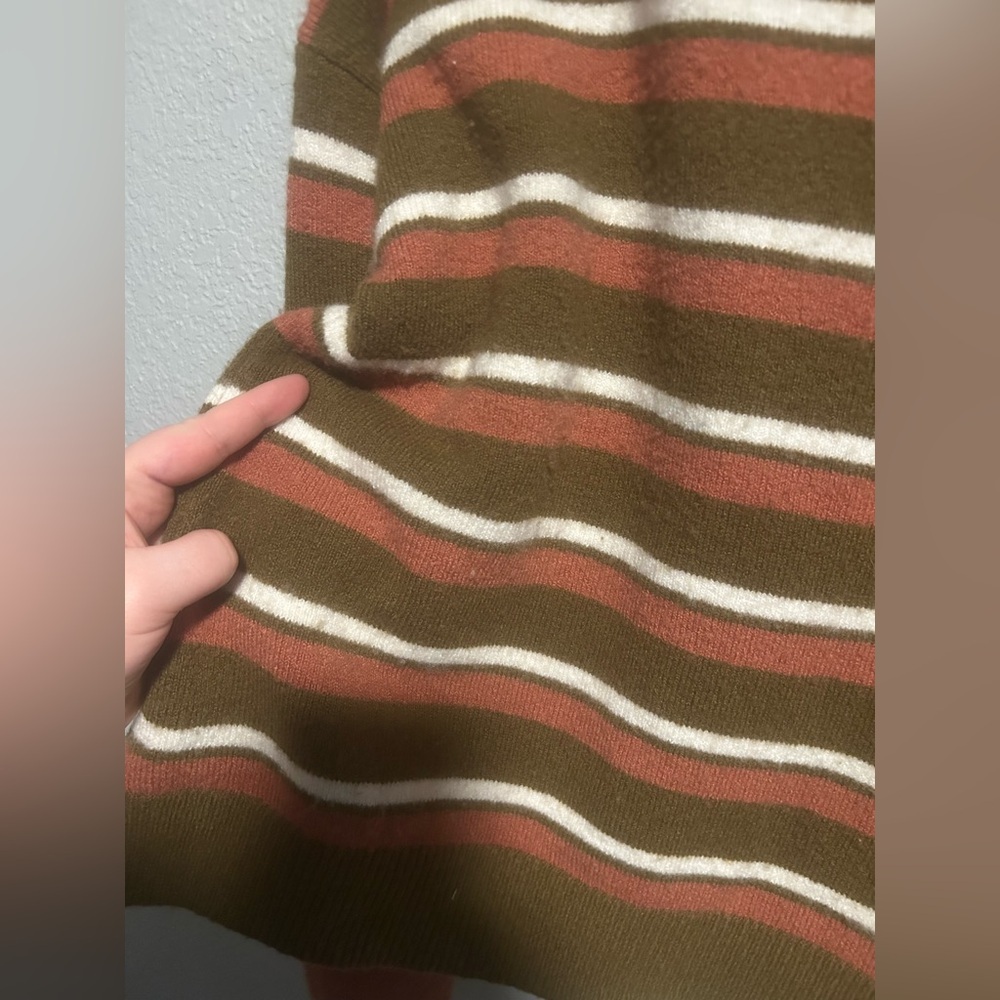 Madewell striped high neck sweater - Picture 5 of 7